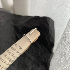 Trendy Cold Nail Ring with Unique Personality Design