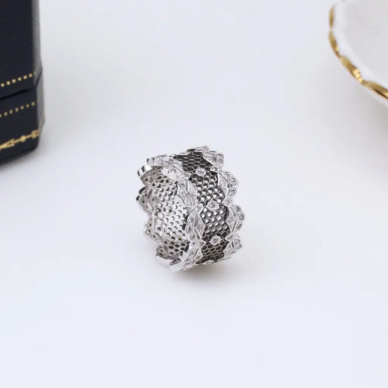 Gold-plated Ginkgo Leaf Ring for Women